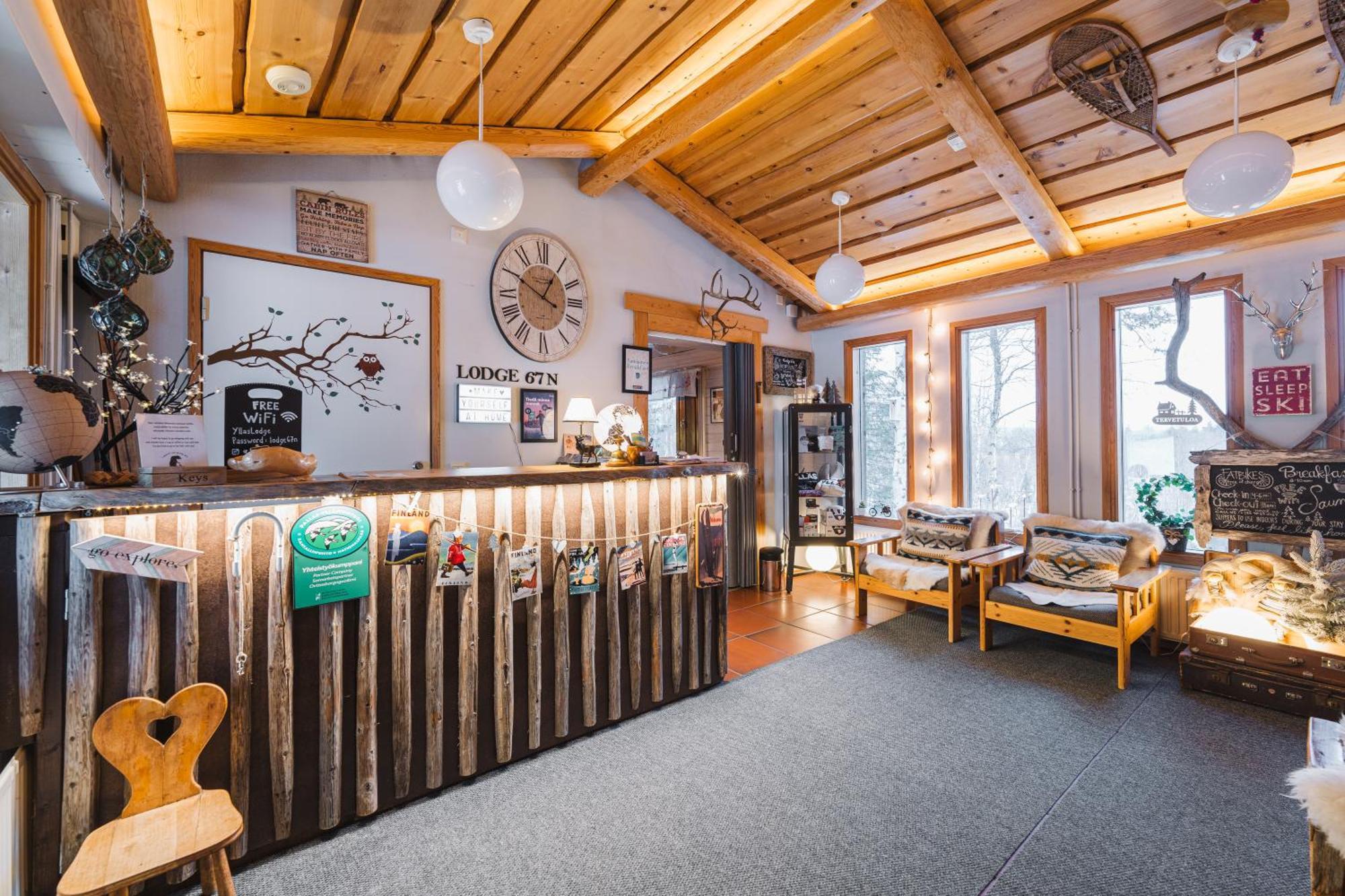 Äkäslompolo Lodge 67°N Lapland מראה חיצוני תמונה
