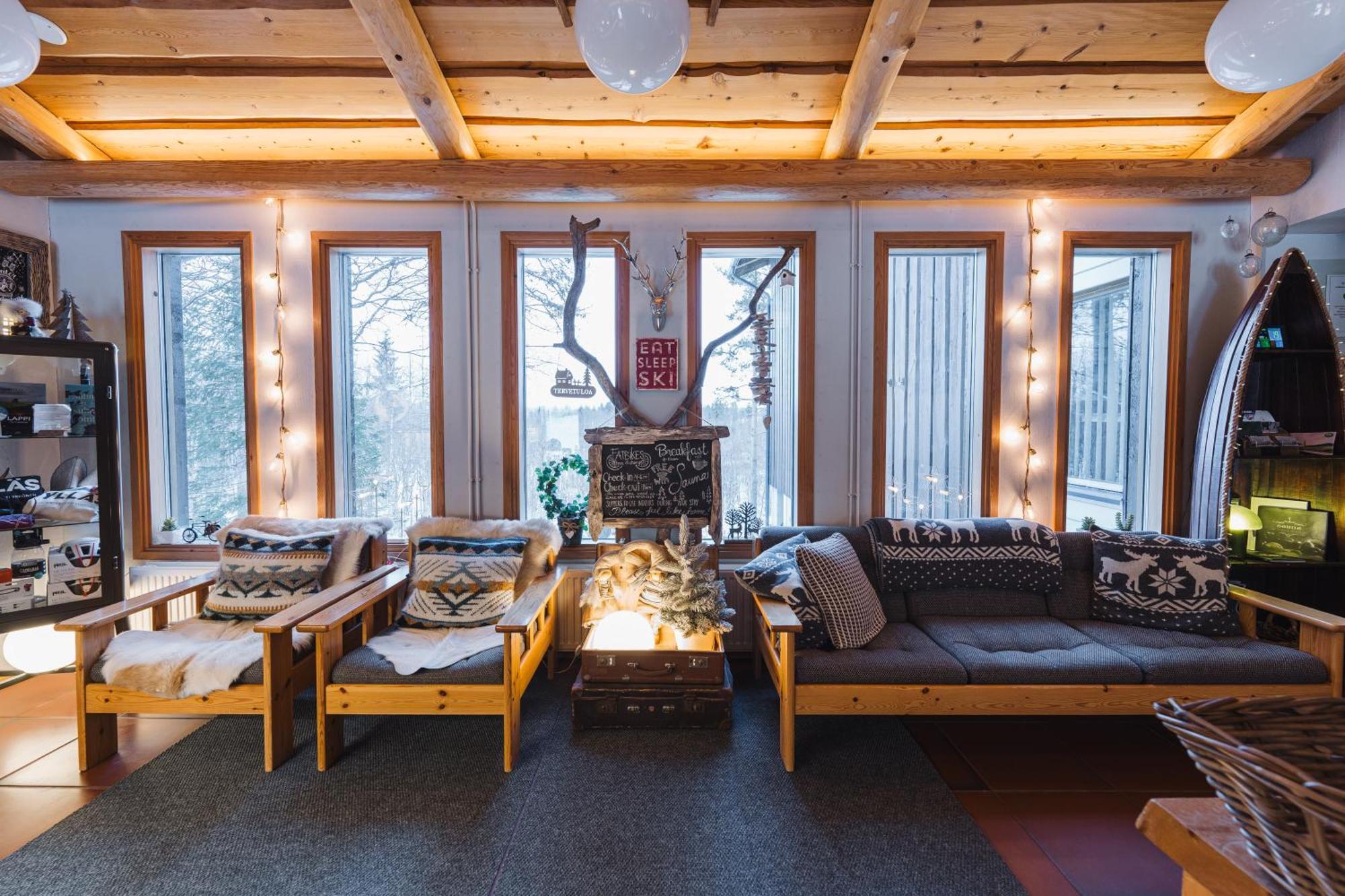 Äkäslompolo Lodge 67°N Lapland מראה חיצוני תמונה